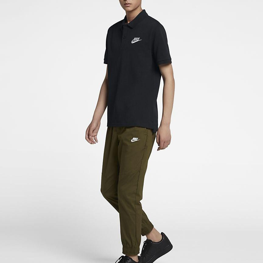 Nike Sports Life Collection Polohemd, Herren, Schwarz, XL - Bild 3