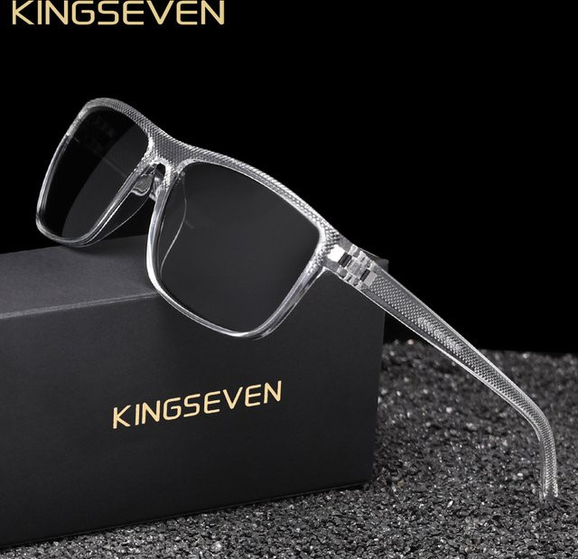 KINGSEVEN Sonnenbrille, Vollrand, Square, Kunststoff, Unisex, polarisiert - Bild 1