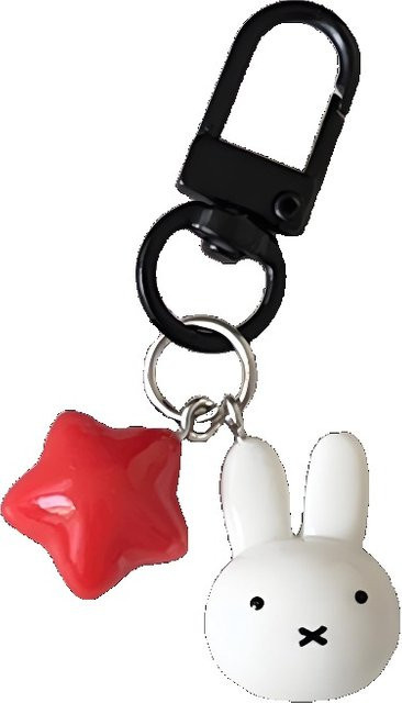 Miffy Schlüsselanhänger, Cartoon-Stern, Unisex - Bild 1
