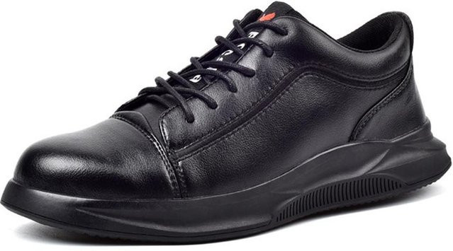 Arbeitssicherheitsschuhe Avant-garde für Herren in Schwarz, durchtrittsicher mit Stahlkappe und Kevlar-Einlegesohle, Größe 36 - Bild 1