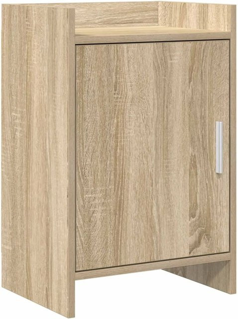 vidaXL Nachttisch Sonoma-Eiche modern aus Holzwerkstoff B/T/H: 40 x 30 x 60 cm - Bild 1