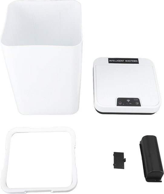 Aimo Smarter Mülleimer mit Bewegungssensor, 18 l, Weiß, Kunststoff - Bild 1