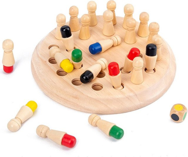 Lee's Sharing Holz Speicher Spiel, Puzzles, Tiere, Bunt / Mehrfarbig - Bild 1