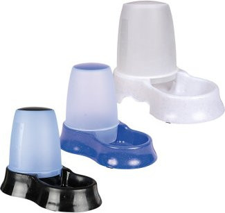 Trixie Futter- und Wasserspender transparent multicolour 1,5 l - Bild 1