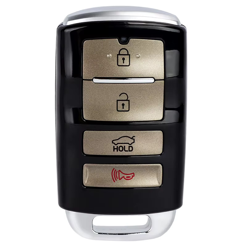 KEYECU Keyless-Go Smart-Fernbedienungsschlüssel für Kia Cadenza 2016-2019, 433,92 MHz ID47, Farbe: Schwarz - Bild 4