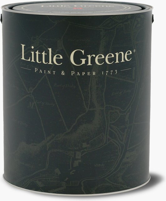 Little Greene Intelligent Matt Emulsion Paint Shirting 129 Weiß 10 l - Bild 1