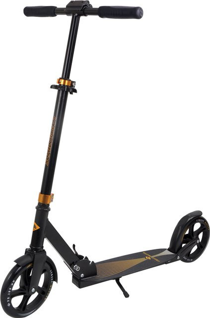 SCHILDKRÖT City Scooter Street Master 2.0, Schwarz, Gold, Metall - Bild 1