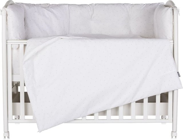 Chipolino Babybettwäsche Set 9-teilig aus 100 % Baumwolle in Grün für Betten mit 120 x 60 cm - Bild 1