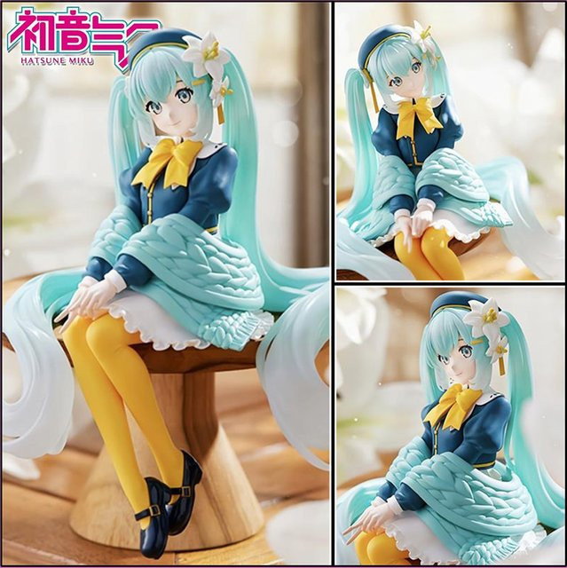 Bandai Hatsune Miku Blumenfee Lily Noodle Stopper, Anime Figur, PVC - Bild 1