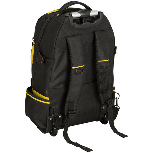 Stanley FatMax Werkzeugrucksack Trolley aus Nylon in Schwarz, H: 24 cm, B: 60 cm, T: 38 cm - Bild 4