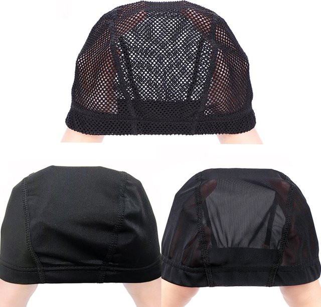Elastische leimlose Perückenkappen zum Einnähen von Haaren, Unisex - Bild 1