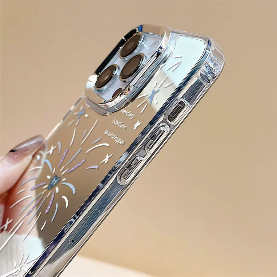 Luxus Make-Up Spiegel Handyhülle für Apple iPhone 17 Pro Max, 16, 15, 14, 13, 12, 11 und Air in Transparent - Bild 6