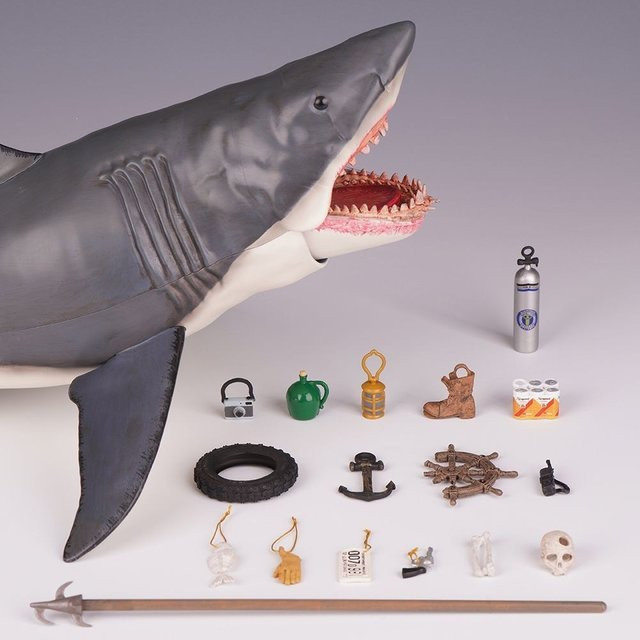 Neca Jaws Great White Shark Actionfigur, ab 14 Jahren - Bild 1