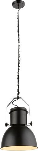 Globo Lighting Pendelleuchte Kutum in Schwarz aus Metall, E27, Höhe: 120 cm, Durchmesser: 26,5 cm - Bild 1
