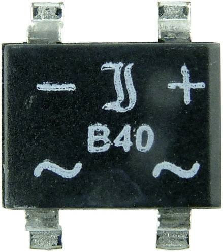 Diotec ABS6 Brückengleichrichter SO-4 Einphasig, Schwarz, 600V, 0.8A - Bild 1