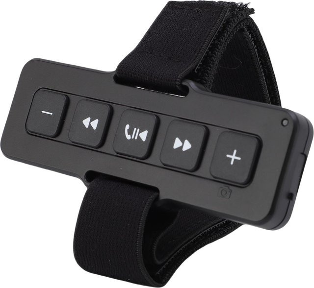 DIYelecs Bluetooth Fernbedienung für Musik und Anrufe für Fahrrad und Motorrad in Schwarz - Bild 1