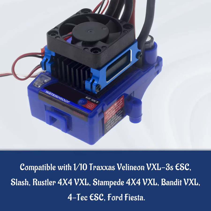 OGRC VXL-3s ESC Lüfter Aluminium, 1:10, Zubehör - Bild 4
