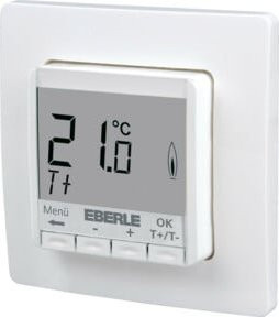 Eberle Controls FIT np 3R Raumthermostat Unterputz in Weiß mit Display und Kindersicherung - Bild 1