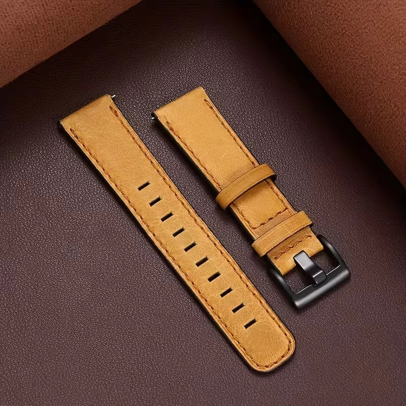 Uhrenarmband Crazy Horse Leder, Vintage, 20/22mm - Bild 1