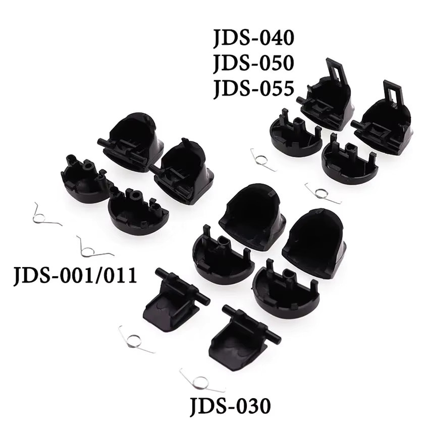 JCD Ersatz-Triggerknöpfe Set R1 L1 R2 L2 in Schwarz für PS3 PS4 Pro Slim und PS5 Controller inklusive Feder - Bild 2