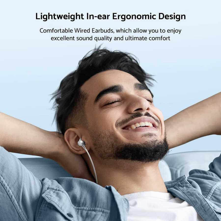 VORTNGLE In-Ear Kopfhörer mit USB-C und 3,5mm Anschluss, Bass-Stereo-Sound und Lautstärkeregelung, Farbe: Lila - Bild 4