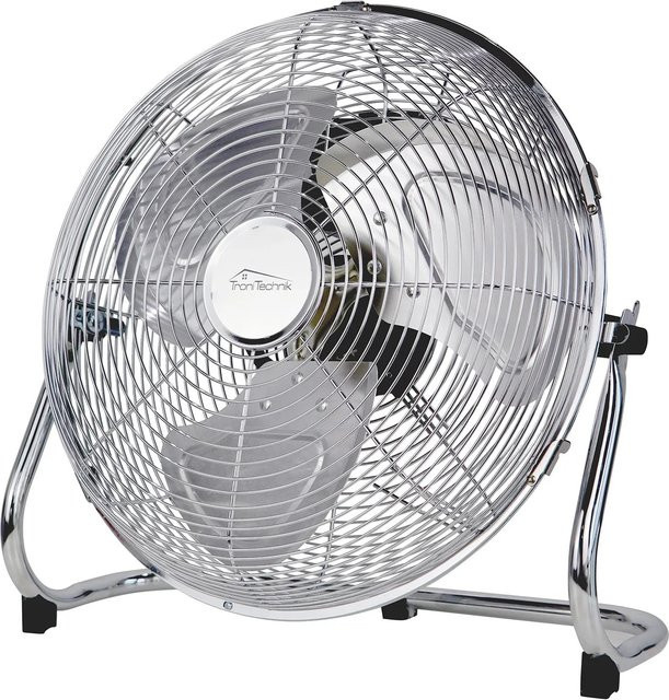 Tronitechnik Bodenventilator Windmaschine in Silber mit 70W Leistung - Bild 1