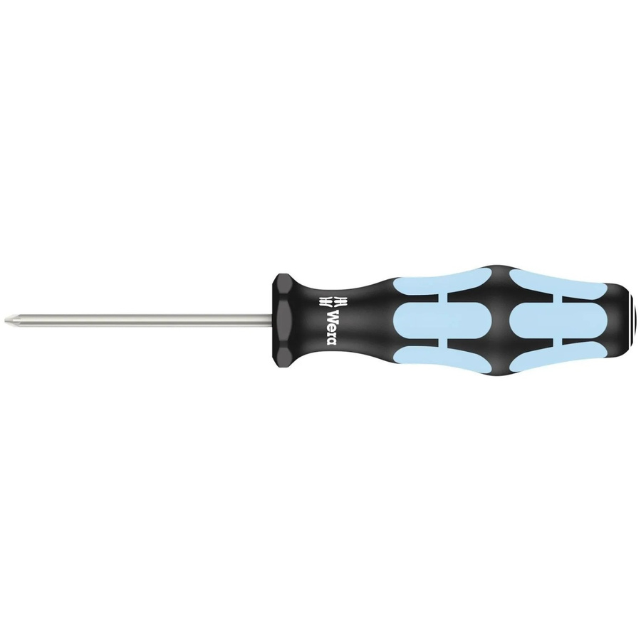Wera Kreuzschlitz-Schraubendreher 3355 PZ 0 aus Edelstahl in Multicolour - Bild 2