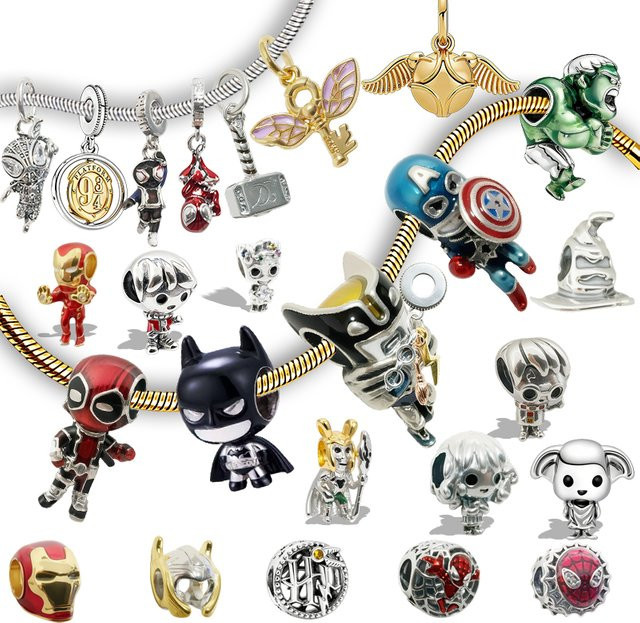 Marvel Charm-Perle Spider-Man Miles Morales, Silber, Damen - Bild 1