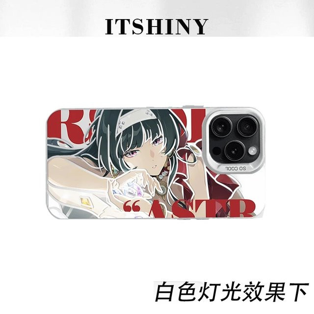 Zenless Zone Zero Handyhülle mit Astra Yao Motiv für iPhone 11 12 13 14 15 16 17 Pro Max Plus Air in Multicolour, Stoßfeste Schutzhülle mit Anime-Design - Bild 1