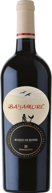 Bayamore Rosso di Rossi Rotwein, Merlot Syrah Frappato, Sizilien, 2024, trocken, 0,75 l - Bild 1