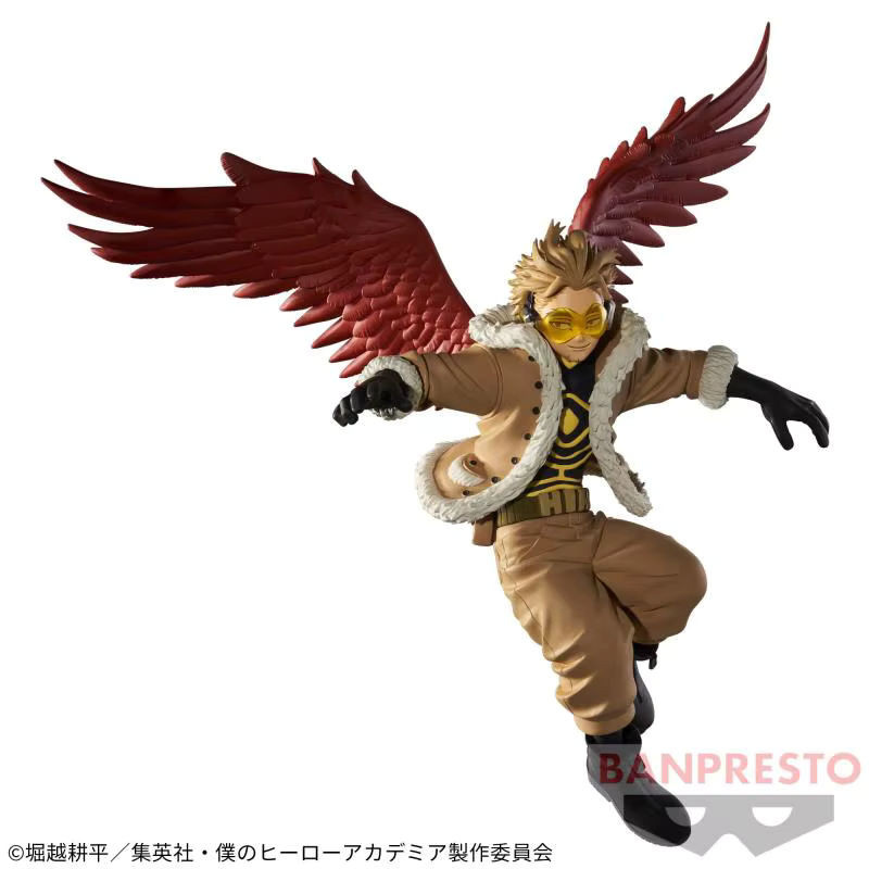 Bandai My Hero Academia THE AMAZING HEROES Anime Actionfiguren Hawks, Tokoyami Fumikage und Jirou Kyouka Ornamente aus Kunststoff, mehrfarbig - Bild 1