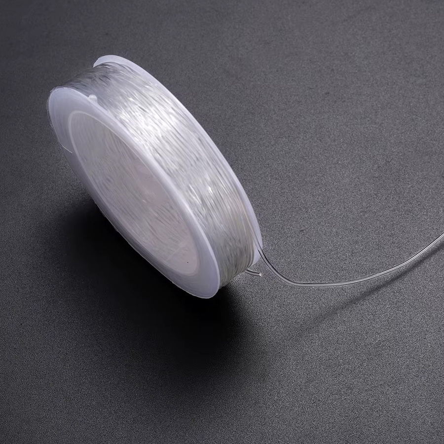 St.kunkka Elastische Schnur, Perlen Faden, Stretch String, 0,4-1,0mm - Bild 3