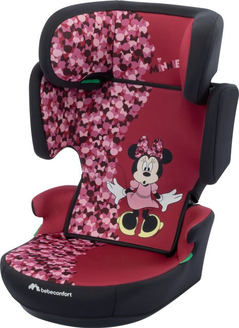 BEBECONFORT Kindersitz Hera i-Safe Disney Minnie Mouse in Pink, Rot und Schwarz, faltbar mit Rückenlehne - Bild 1