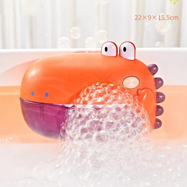 Topmix Musik-Dinosaurier-Blasenmaschine, Badespielzeug, orange, ab 3 Jahre - Bild 1