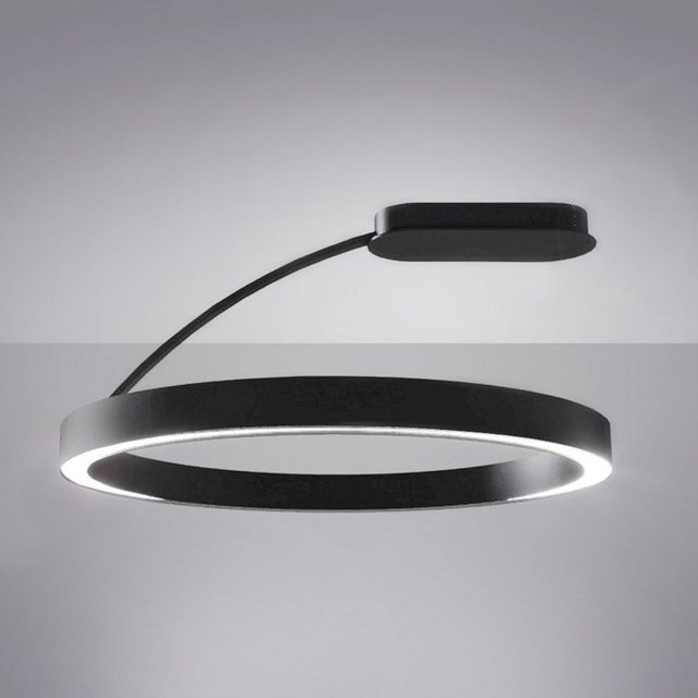 TeamItalia Bellai Home Plafone Braccio 70 LED-Deckenleuchte in Schwarz mit warmweißem Licht (2700K) - Bild 1