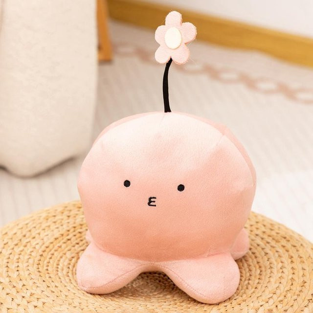 Kawaii Takopi's Sin Plüschtier, Rosa Oktopus, ab 14 Jahren - Bild 1