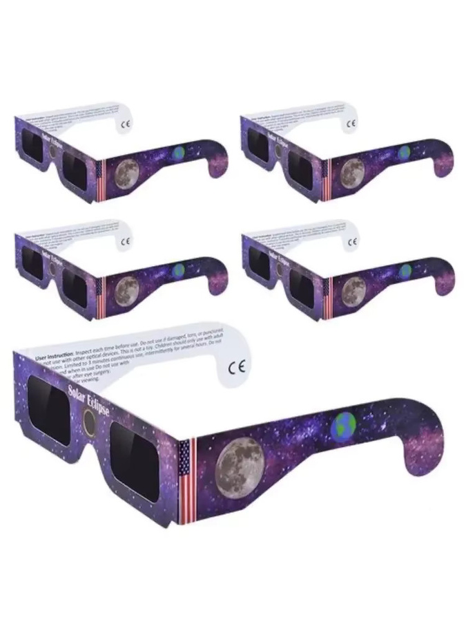 DIXSG Sonnenbrille, Vollrand, rechteckig, transparent, multicolour - Bild 5