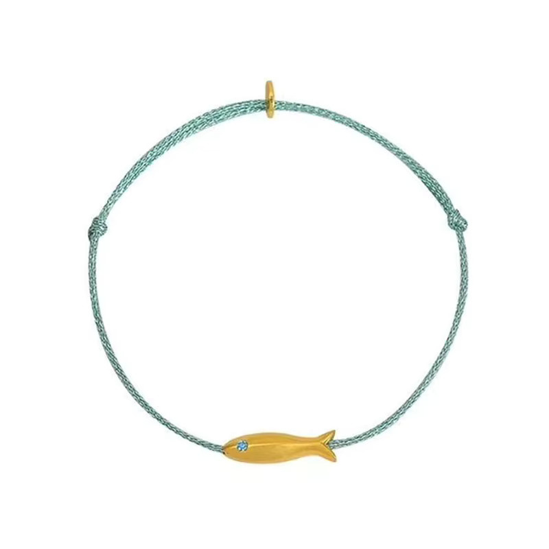 Sommer6 Fisch-Armband, Gold, Damen, minimalistisch - Bild 4