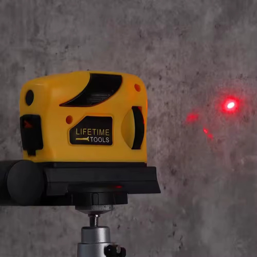 Ninth World Infrarot-Laser-Nivelliergerät mit Schneidstrahl, 360 Grad einstellbar für horizontale und vertikale Kreuzlinien, manuelles Messwerkzeug - Bild 4