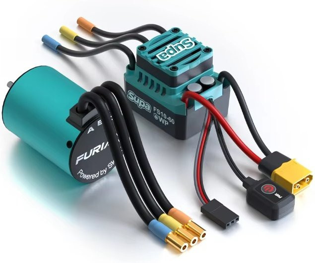 SKYRC FuriaX SUPA 3650 Bürstenloser Motor, 60A ESC, Plug-and-Play - Bild 1