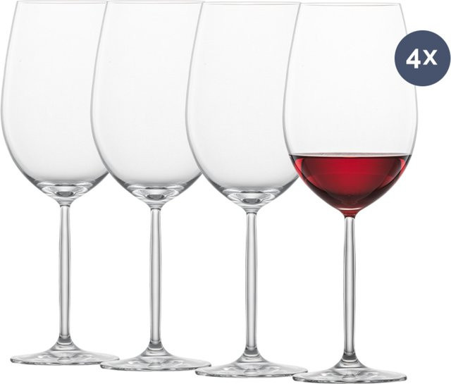 Zwiesel Glas Muse Bordeaux Rotweinglas aus Kristallglas, transparent - Bild 1