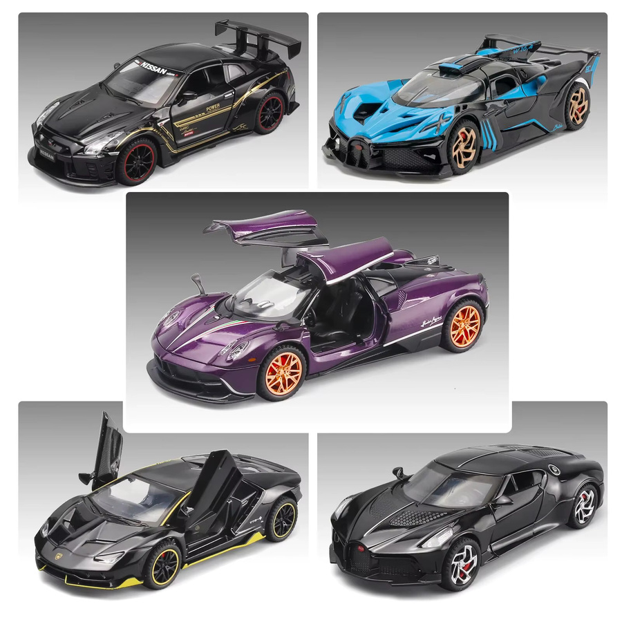 XMD Lambo Pagani Huayra Metallmodellauto, 1:32, mit Licht und Ton, ab 3 Jahre - Bild 3