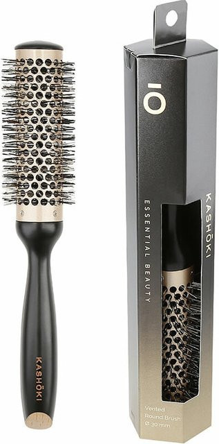 Kashoki Essential Beauty Cepillo Redondo Ventilado, 30 mm, Unisex - Bild 1