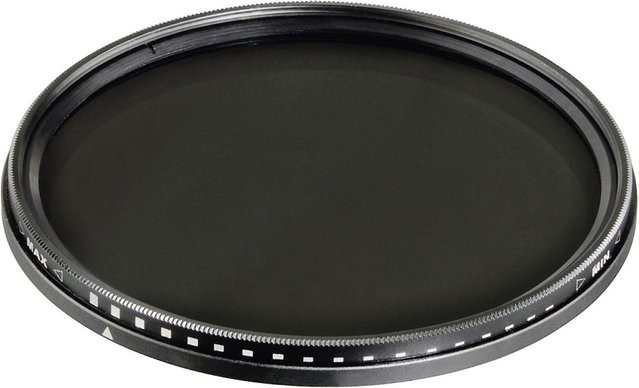 Hama Vario ND2-400 Graufilter mit variabler neutraler Dichte 2x-400x, Durchmesser: 82 mm, Schwarz - Bild 1