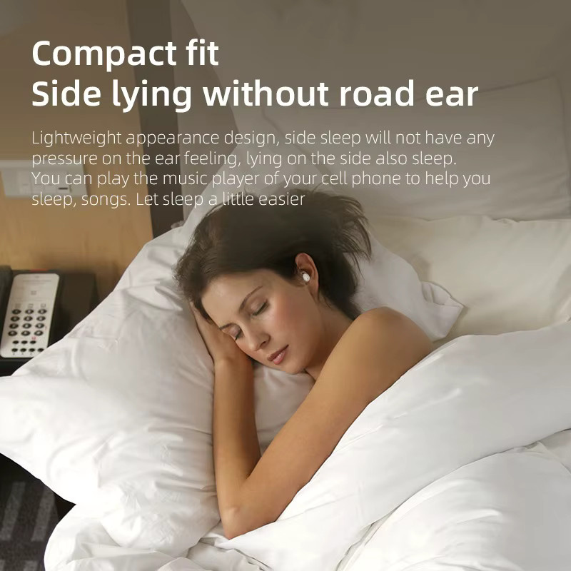 AyeBeau TWS Bluetooth Kopfhörer mit Geräuschunterdrückung in Beige - Bild 6