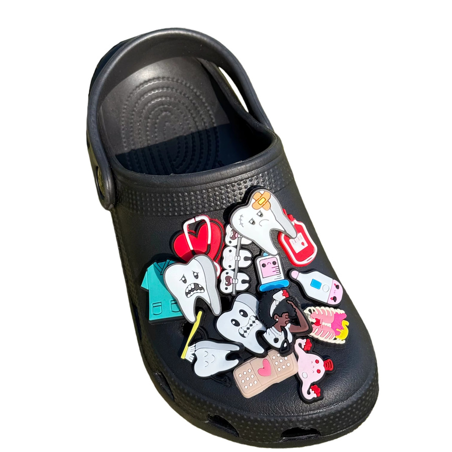Happye&TiTi Schuhanhänger Zahnkaries, PVC, Unisex - Bild 5