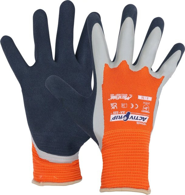 LUX-TOOLS Arbeitshandschuh Super Grip in Multicolour, Größe 7, nach EN 388 - Bild 1