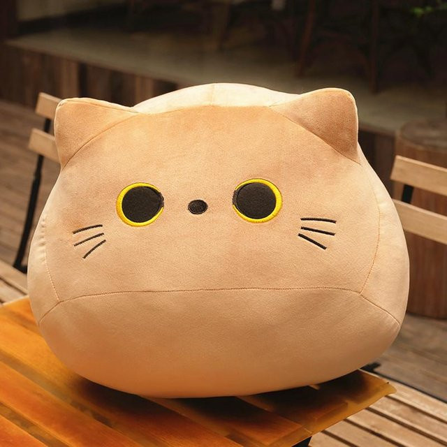 Yiran Health & Beauty Schwarze Katze Plüschtier, Kuscheltier, 18cm - Bild 1