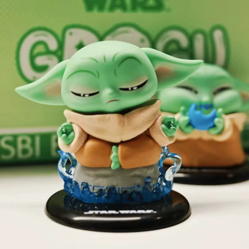 Hot Toys Star Wars Grogu Cosbi Bobble-Head Collection, Minifigur - Bild 2