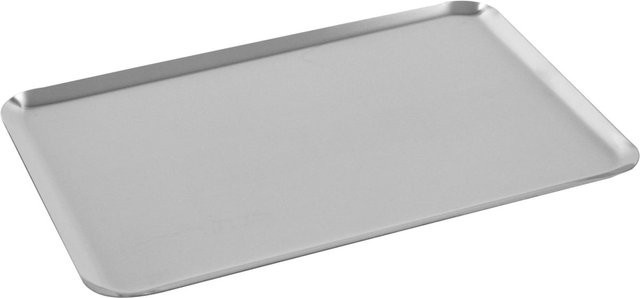 Schneider Auslagetablett aus Edelstahl in Silber, rechteckig, B: 22 cm, T: 32 cm, H: 1 cm - Bild 1